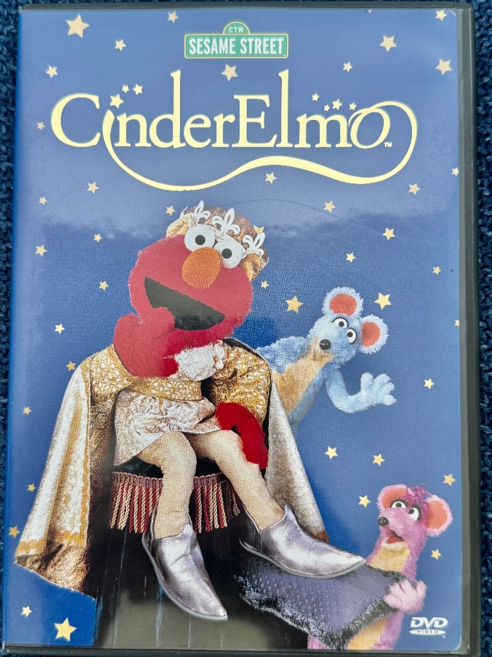Sesame Street CinderElmo DVD - Kids Movie Elmo Fairy Tale Children’s Family Film